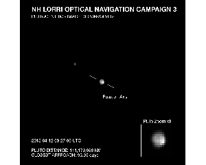 Photo: Motion GIF of Charon and Pluto. Credits: NASA/JHU-APL/SwRI