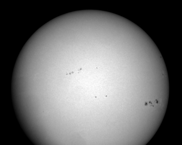 Photo: Earth's Sun on May 7, 2015. Photo by James Guilford.