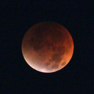 2007 Total Lunar Eclipse. Photo by James Guilford.