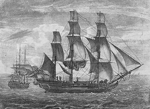 H.M Bark Endeavour. See page for author, CC BY 4.0 https://creativecommons.org/licenses/by/4.0, via Wikimedia Commons